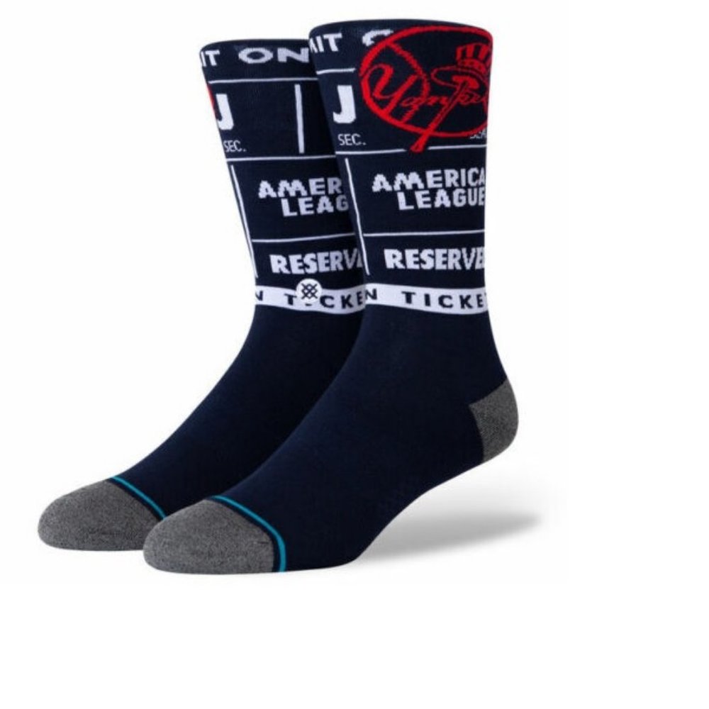 New York Yankees x Stance MLB Socks-Mens Medium or Large-Season Ticket Holder